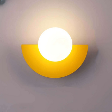 Noorderlicht Charme - Halvemaan Wandlamp van Metaal