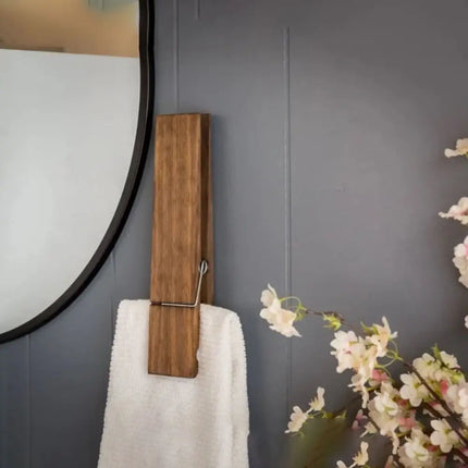 Elegante Handdoekklem voor Stijlvolle Badkamers – Eenvoudig te Monteren