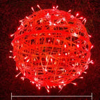 Rood / Diameter 20CM / 220V Zonder stekker