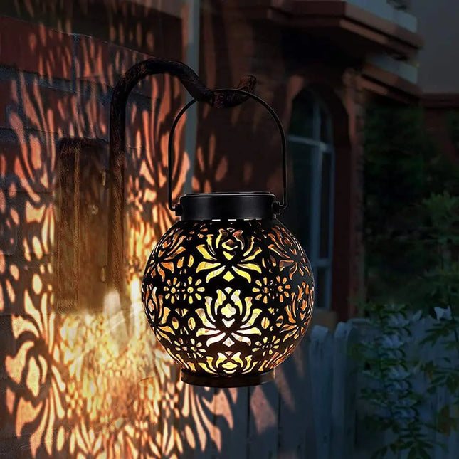 Orion Solar Lantern - Sfeervolle LED Zonne-energie Tuinlantaarn