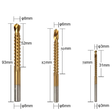 TitaniumPro Drill Set – Precisieboor voor Metaal en Hout