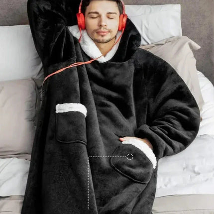 SleeveSnug - Ultiem Oversized Winterdeken-Sweatshirt