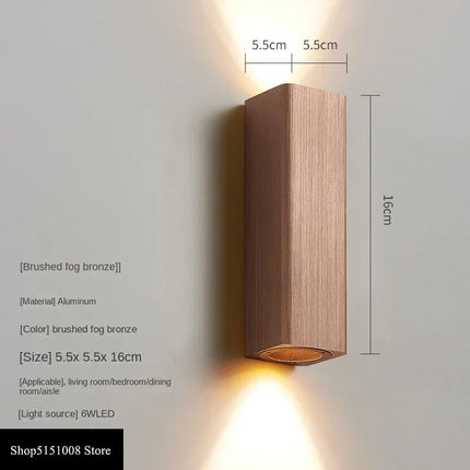 GlowLuxe - Stijlvolle LED Wandlamp voor Slaapkamer