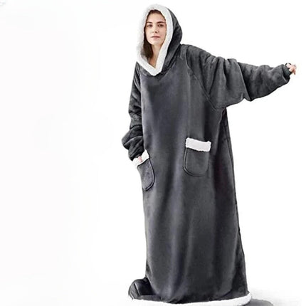 CozyWrap - Luxe Oversized Fleece Hoodie voor Ultiem Comfort