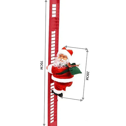 Klimmende Kerstman - Magische Muzikale Klimmende Kerstman Decoratie