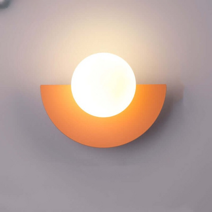 Noorderlicht Charme - Halvemaan Wandlamp van Metaal