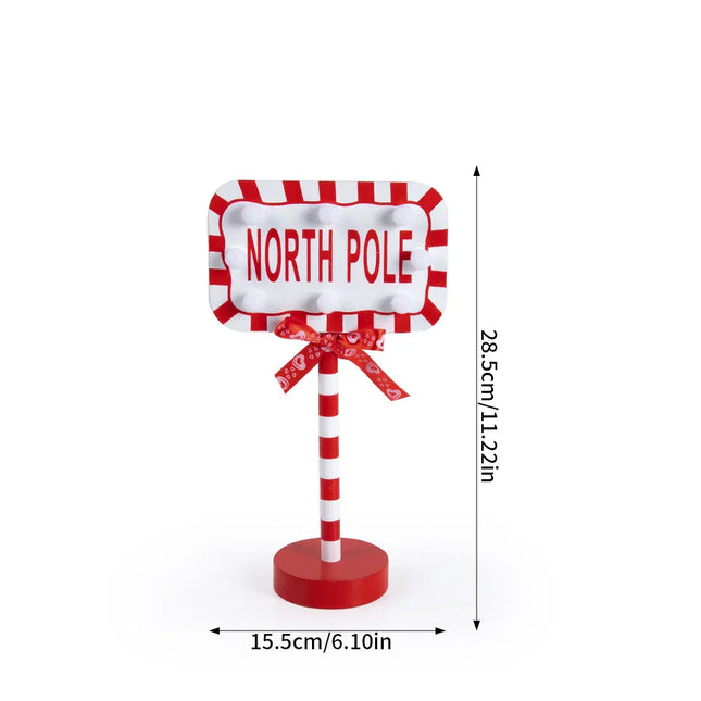 Polaris Glow Kerstlamp - Retro LED Kerstlamp voor Betoverende Decoratie