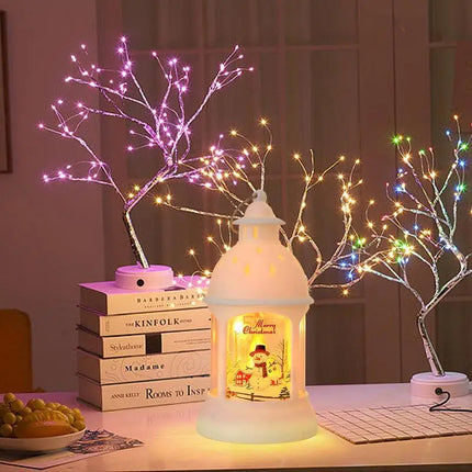 Magische ChristmasHome Kerstlanterns - De Charmante LED-Kerstman Lantaarns