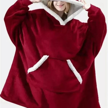 CozyWrap - Luxe Oversized Fleece Hoodie voor Ultiem Comfort