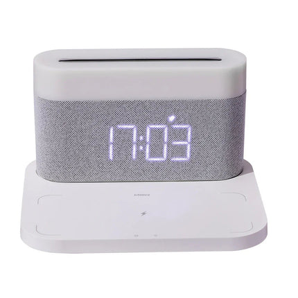 SmartCharge - Multifunctioneel Oplaadstation met Alarm en Nachtlampje