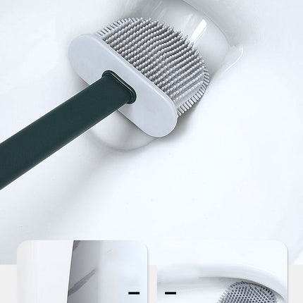 ToiletPro - Flexibele Siliconen Borstel voor Perfecte Toiletreiniging