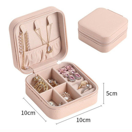 JewelryVault - Luxe Draagbare Sieradendoos Organizer