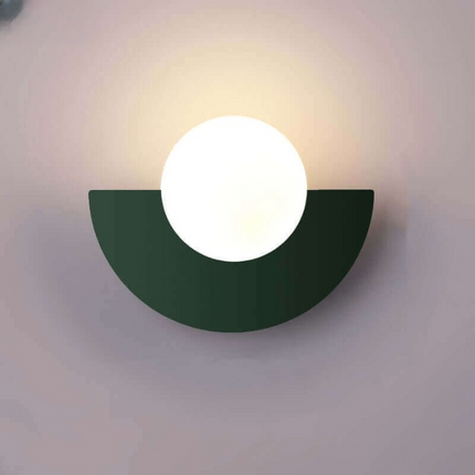 Noorderlicht Charme - Halvemaan Wandlamp van Metaal