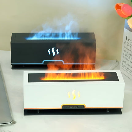 GlowFlame - Stijlvolle Aroma Luchtbevochtiger voor Thuis