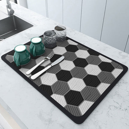 Absorbmat Premium - De Perfecte Keukenmat voor Droog en Veilig Servies