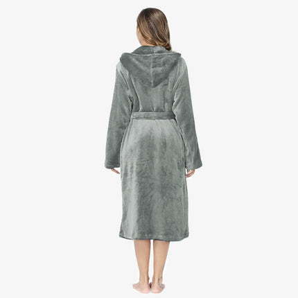 ChicComfort Hoodie Dress - Luxe Fleece Jurk voor Elke Gelegenheid