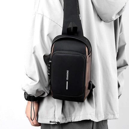 Julian ShoulderBag - Stijlvolle Schoudertas met Oplaadfunctie