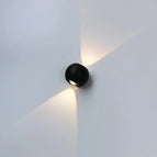 Zwart / Warm Wit / 6 W