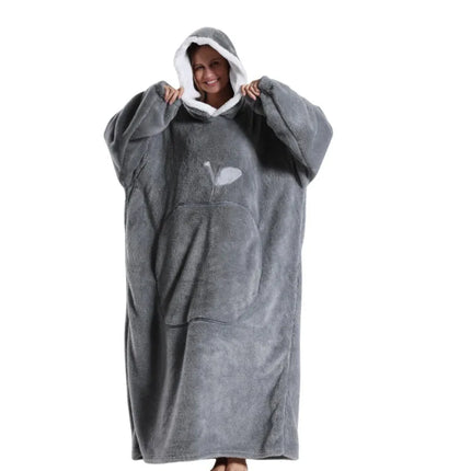 SnuggleHood - Luxe Oversized Fleece Hoodie voor Ultiem Comfort