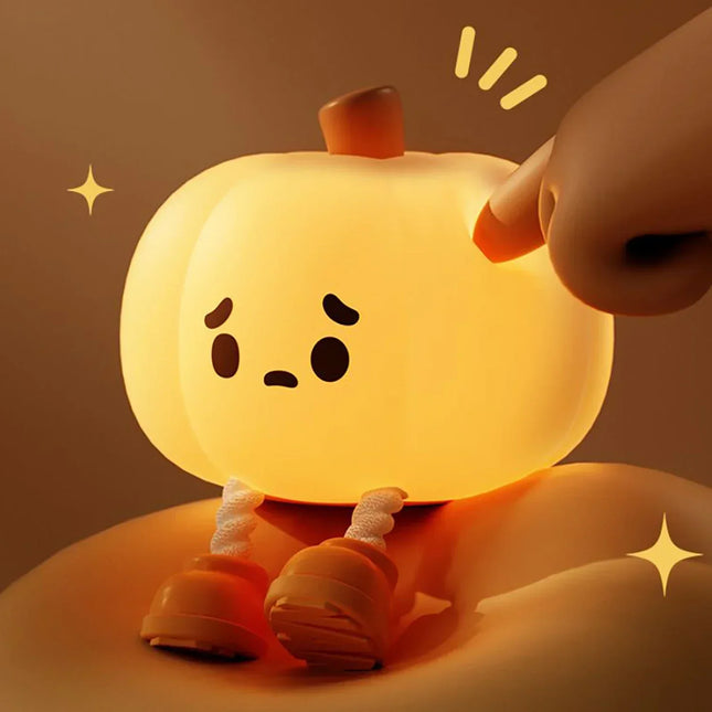GlowPumpkin Light - Sfeervol Nachtlicht met Warme Gloed