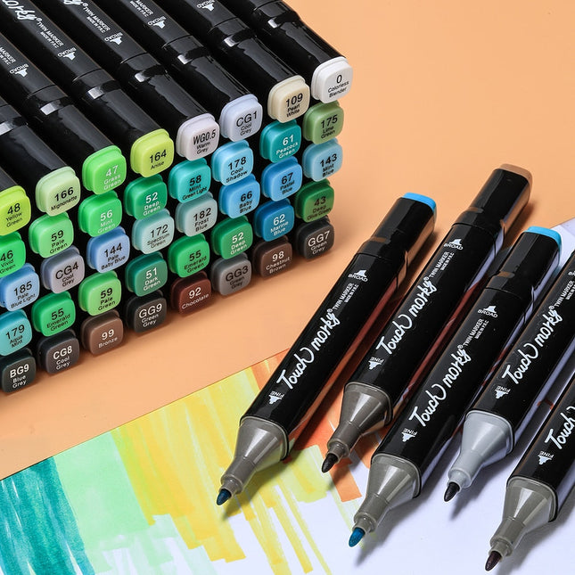 MangaMarkers - Creatieve Kleurpenselen voor Kunst
