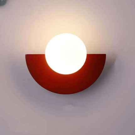 Noorderlicht Charme - Halvemaan Wandlamp van Metaal