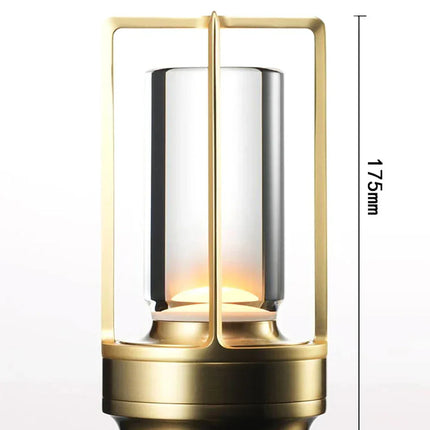 Oplaadbare Draadloze LuxeGlow Tafellamp - Elegante Draadloze Lamp voor Elke Stemming