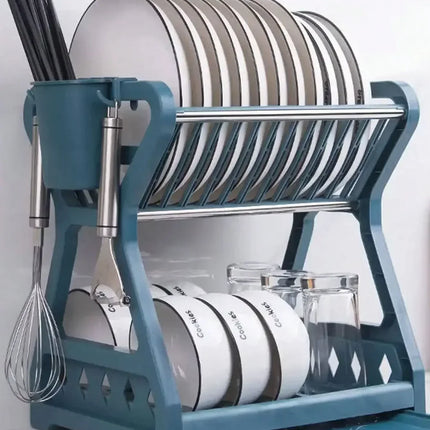 RackMaster - Elegante Opvouwbare Afdruiprek voor de Keuken