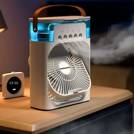 BreezeMaster 3-in-1 Airco Ventilator met LED Kleuren