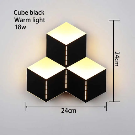 LuminousDream – Moderne LED Wandlamp voor Sfeer