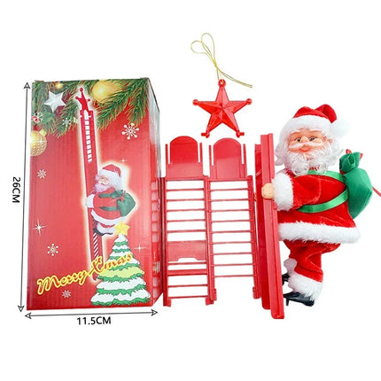 Betoverende Klimmende Kerstman – Magische Kerstdecoratie voor Elk Huis