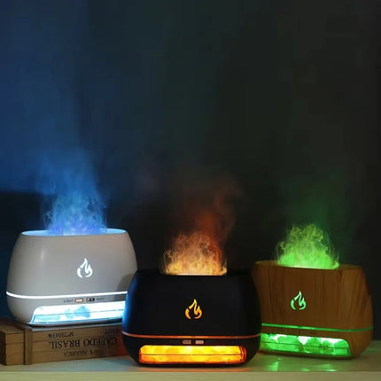 SaltSerenity - Zoutlamp Diffuser met Ambient Verlichting