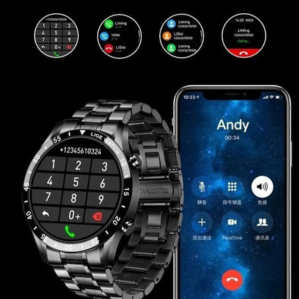 LuxeFit Watch - Premium Multifunctionele Smartwatch