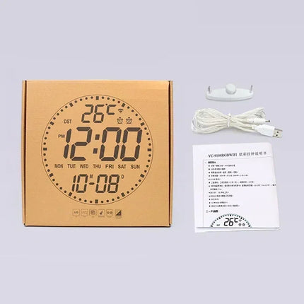 WiFiTime Clock - Slimme LED Wandklok met Kalender