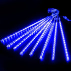 Blauw / 30 cm - 8 Buisjes met Stop