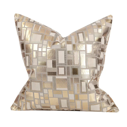 LuminaRest Kussenhoes - Luxueuze Kussenhoes met Abstract Design voor Moderne Interieurs