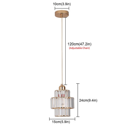 Fernando - Luxe Kristallen Plafondlamp voor Elegante Ruimtes
