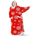 Rood en sneeuw / 120cm