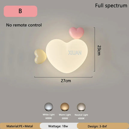 LoveLicht - Roze Wolken LED Nachtlamp