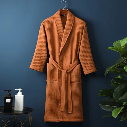 GentleHug Robe - Luxe Katoenen Badjas voor Ontspanning