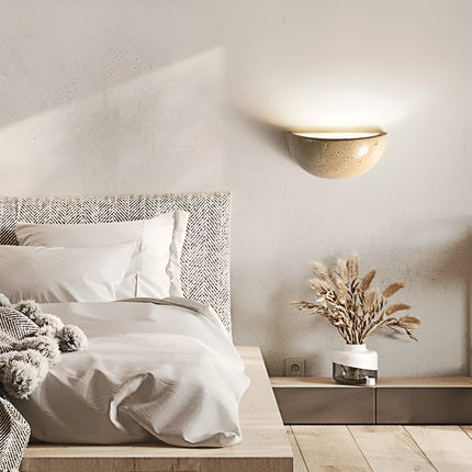 Elegante Wabi-Sabi LED Wandverlichting – Korzito Wandlamp