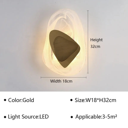 GlowElegance – LED Wandlamp voor Slaapkamer & Woonkamer