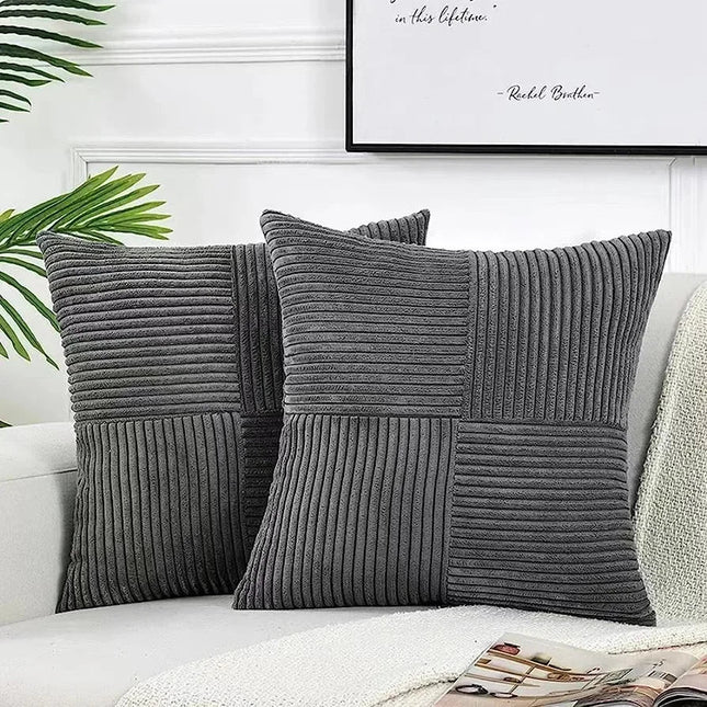 Quintessence Kussenhoezen - Stijlvolle Kussenhoezen Set van 2 voor Elk Interieur