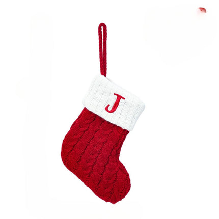 Snowflake Kerst Sokken - Feestelijke Gebreide Kerst Decoraties