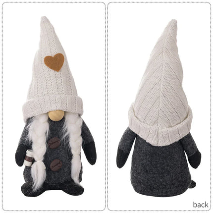 Scandinavische Koffie Kabouterpoppen – Sfeervolle Decoratie