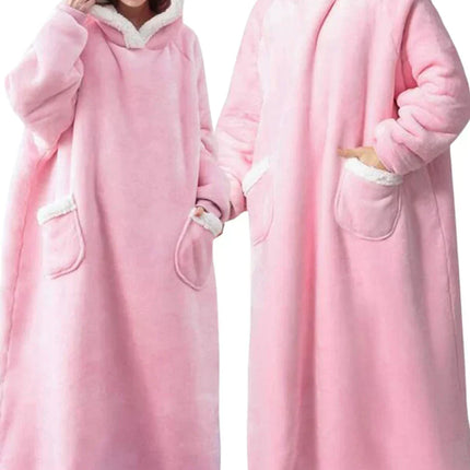 PlushHug Hoody - Luxe Pluche Oversized Kaptrui