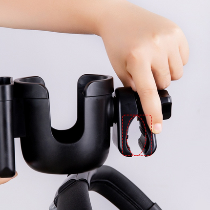 StrollerEase - Multifunctionele Fles & Telefoonhouder