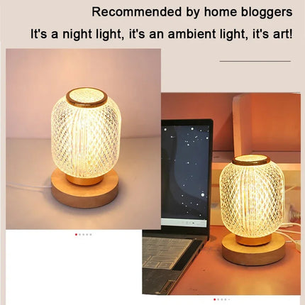 Dimbare Crystal Tafellamp- Stijlvolle Gouden Dimbare Tafellamp met Luxe Crystal Design