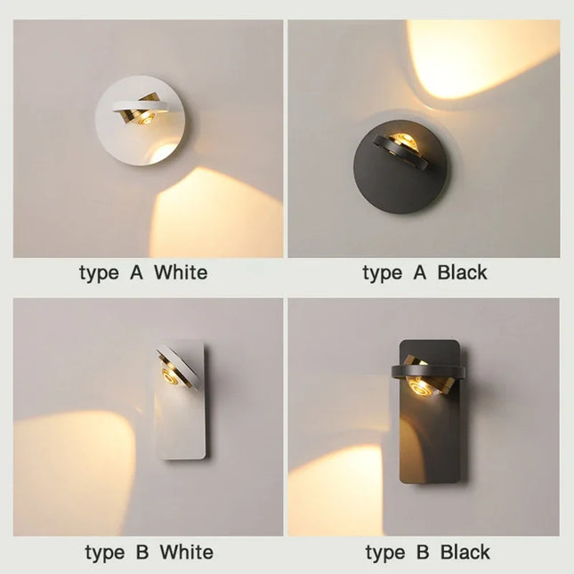 BrightTurn – Verstelbare LED Wandlamp voor Elke Ruimte