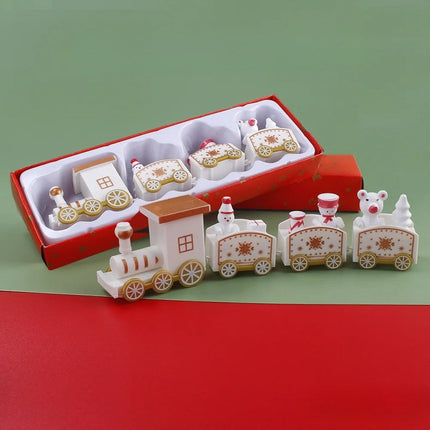 Kerst FestiveTrain - Charmante Kerstdecoratieve Trein